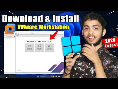 How to Install VMware Workstation 💻 - [2026 Latest🔥] - Download VMware Workstation Pro