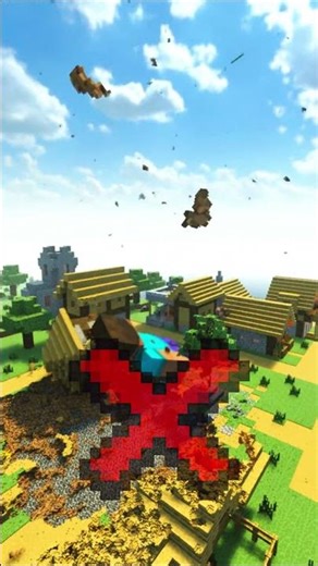 Minecraft but Nature FIGHTS Back… 🌪️🔥 #teardown #minecraft #minecraftmemes #minecraftanimation