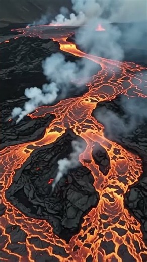 Violent Volcanic Eruption: Raw Footage