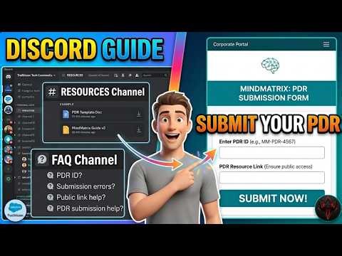 Your Project Selection & PDR File! + Discord Guide | INTERNSHIP