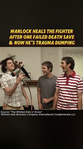 warlock heals fighter #dnd #dndmemes #dungeonsanddragons #dnd5e #DNDtiktok #TTRPG