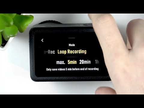 Setting Up Loop Recording (Dashcam Mode) - DJI Osmo Action 6