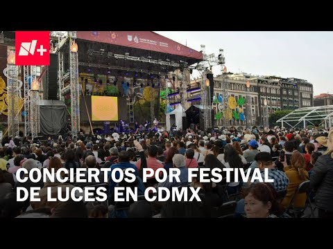 Conciertos en el Zócalo de CDMX hoy 30 de diciembre de 2025 - Despierta