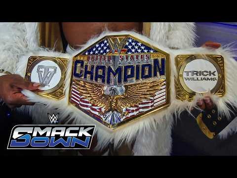 Lil Yachty gifts Trick Williams a custom U.S. Title: SmackDown highlights, July 10, 2026