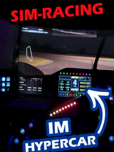 SIM-RACING - POV IM HYPERCAR - SO ECHT / REAL? #highlight #simracer #racinglife #simulator #pov IN LE MANS ULTIMATE BMW M HYBRID ON LE MANS - POV IN MY RIG WITH HELM CAM! ZOK-RACING