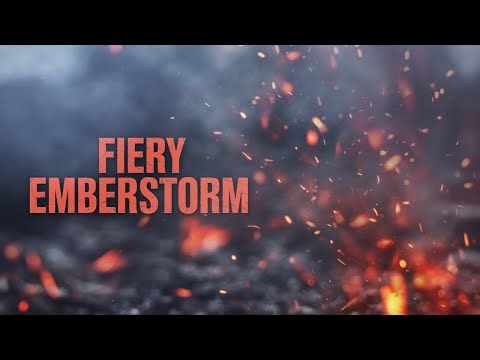 Fire Sparks AMAZING Particles in 4K 🔥 | Black Background Burning Embers VFX