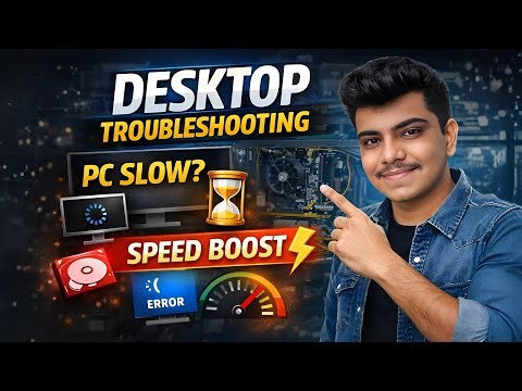 Introducing Desktop Troubleshooting Series | Common PC Problems & Fixes (Beginner Guide)