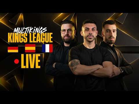 MULTIKINGS – KINGS LEAGUE SPAGNA, FRANCIA E GERMANIA IN DIRETTA IN ITALIANO