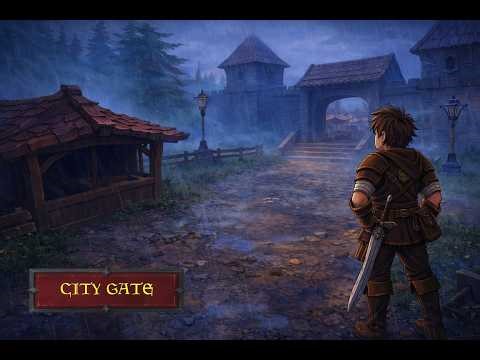 Buiding My Fantasy World in Unity – City Gate, Walls, Rain & Level Design