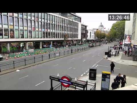 🔴LIVE Notting Hill Gate Station - London 4K Webcam