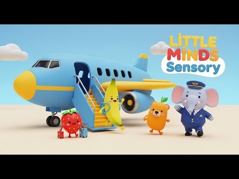 Baby Sensory 🌼🍓 Infant Visual Stimulation | Baby Fruit Dancing 🌸 Relaxing Sensory Play 🎶Visual