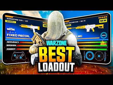 the BEST *BROKEN* META LOADOUT in Warzone after the NEW UPDATE! (Best VST Class Setup)