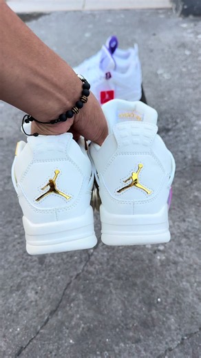 Air Jordan Retro 4 “Metallic Gold” | Beige & Gold Sneaker 💛