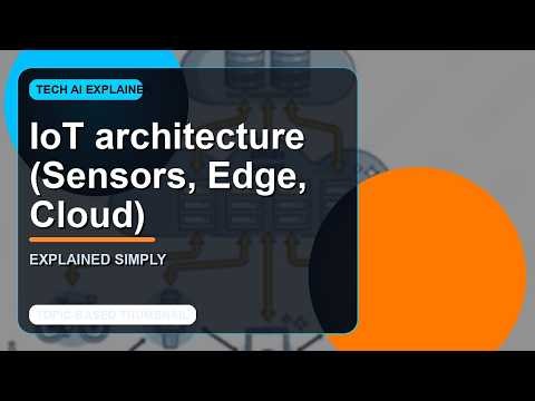 IoT architecture (Sensors, Edge, Cloud) Explained: Everything You Need to Know 🚀