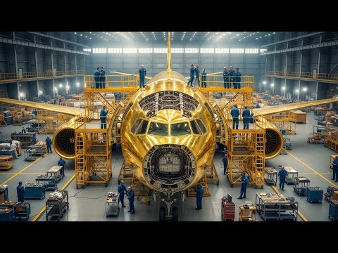 Inside a 24K Gold Boeing C-17: Why This Aircraft Shouldn’t Exist (Full Process)