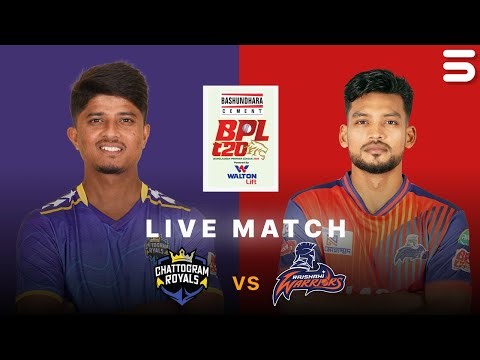Live | Chattogram Royals vs Rajshahi Warriors | Match 34 | FINAL | Bangladesh Premier League | M3Z1K