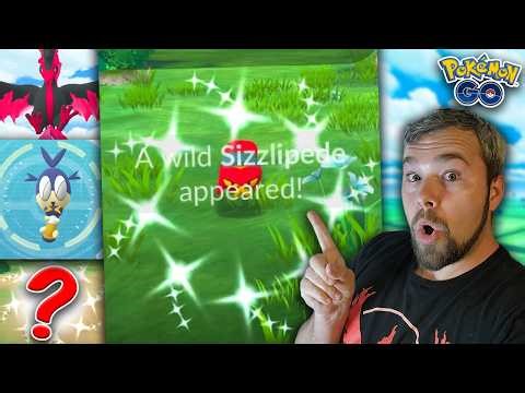 Bug Out Event Shiny Sizzlipede Hunt! (Pokémon GO)