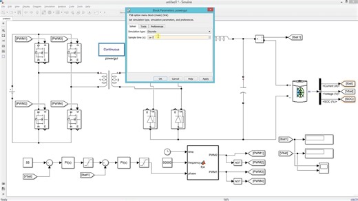 Closed loop simulation of battery charge controller using PSFB DC-DC Converter -