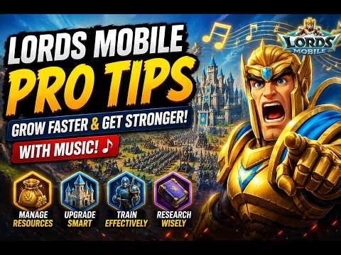 💎 How to Grow Fast in Lords Mobile!