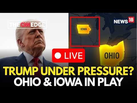 LIVE | Trump Under Pressure? Ohio & Iowa In Play As US Midterm Battle Intensifies | News18