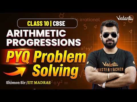 Arithmetic Progressions | PYQ Problem Solving | Class 10 CBSE 🔥 Shimon Sir