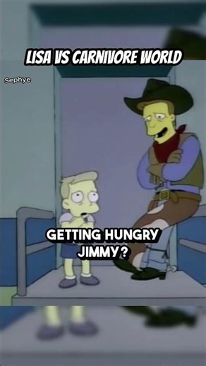 Lisa vs Carnivore World #simpsons #shorts #thesimpsons #funny #funnyvideo