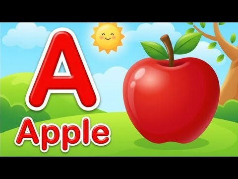 A For Apple - Phonics Song - Kids A to Z Song