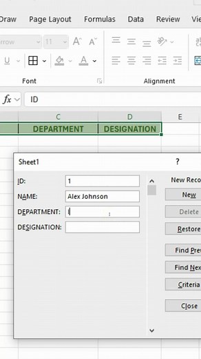 SUPER EASY Excel Data Entry Form (NO VBA) || Automated Data Entry in Excel