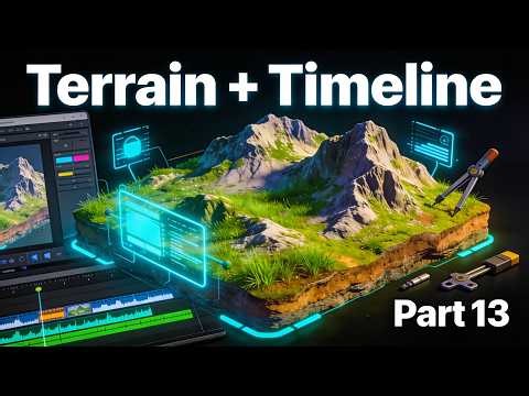 Unity Terrain Explained + Timeline Basics 🔥 | Lecture 13