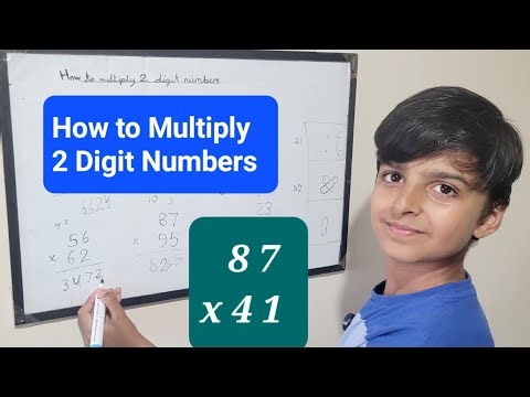 How to Multiply 2 Digit by 2 Digit Numbers Easily! | Whiteboard Math with Arham Ejaz - Math Trick