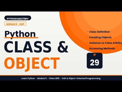 Python OOP Basics Explained | Classes & Objects (Beginner Friendly)