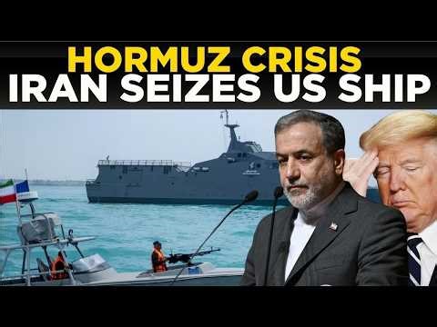 US IRAN WAR LIVE: Iran's SHOCKING Catch — Trump & Macron's Vessel SEIZED! World on EDGE