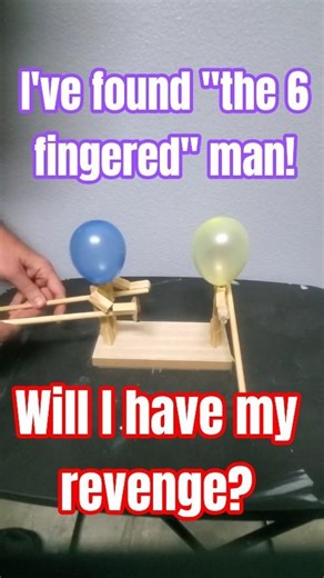 Princess Bride Sword Fight Parody 😂 Wooden Puppets Duel with a Twist! #Shorts