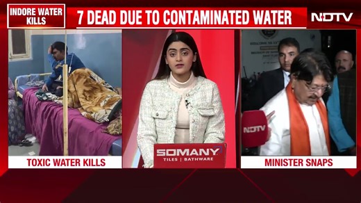 NDTV Grills Minister Kailash Vijayvargiya On Indore Water Deaths; MLA Loses Cool | NDTV