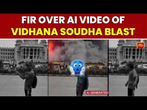 AI-Generated Vidhana Soudha Blast Video Goes Viral, Bengaluru Police Act | India Today