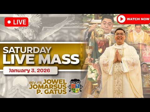 HEALING FILIPINO LIVE MASS TODAY ONLINE *JANUARY 3, 2026* FR. JOWEL JOMARSUS GATUS
