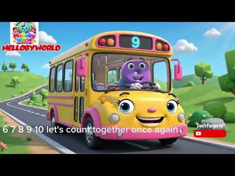 Count to 20! | Learn Numbers 1–20 | Number Adventure Song for Kids | Melloby World