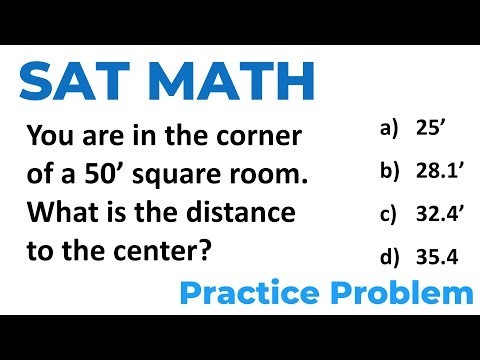 SAT Math Word Problems (Multiple Choice) | Test Prep Practice Explained Step-by-Step