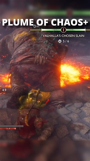 ⚜️Plume of Chaos+⚜️ Build is 🤯 #valhalla #kratos #godofwarragnarok