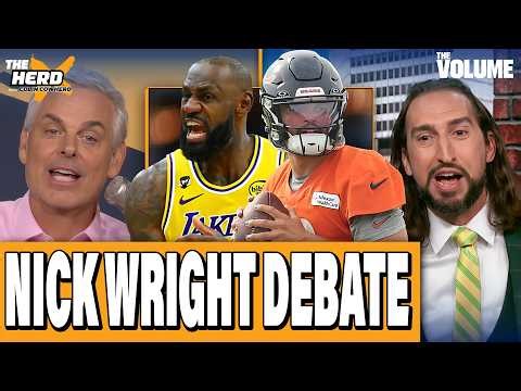 Nick Wright DEBATE: Top NFL teams, Bears, LeBron James | Colin Cowherd: THE HERD