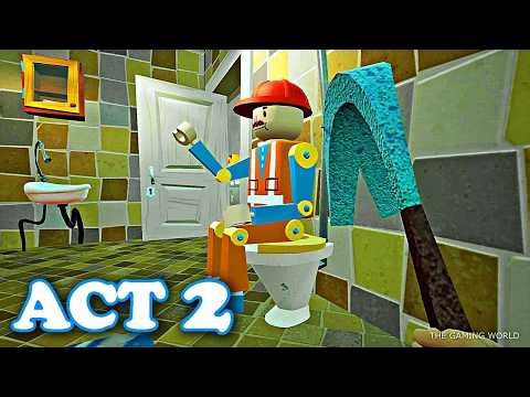 Hello Neighbor Act 2 Crowbar Escape | Full Game Walkthrough