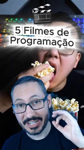 🎬 5 Filmes de Programação Para Assistir #programacaoweb #filmes #shorts