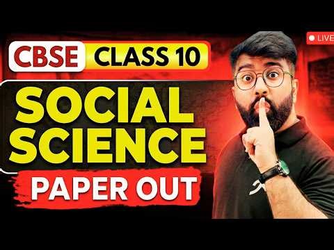 Class 10 SST Complete Social Science | Sample Paper Solution by Gautam Sir🎯| CBSE Board 2026