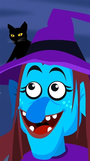 Three Crazy Witches, Where Are You Going? #shorts #teeheetown #halloween
