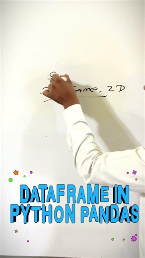 What is DataFrame in Python Pandas? 🔥 Explained in 1 Minute | Class 12 CS/IP