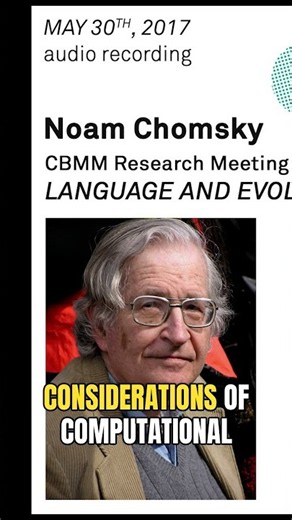 Chomsky's wildest take on language