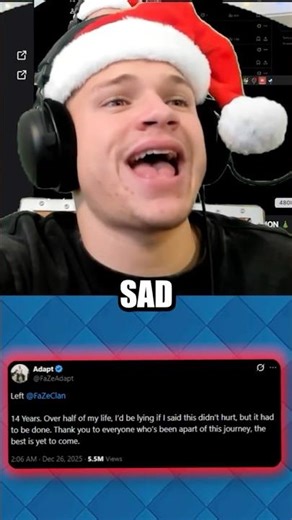 Jynxzi Reacts To Adapt Leaving FaZe Clan! 😱😢