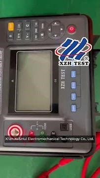 megohmmeter xhmr series digital high-voltage insulation resistance tester