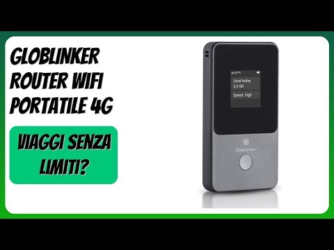 RECENSIONE (2025) : GLOBLINKER Router WiFi portatile 4G. DETTAGLI