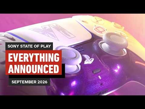 Everything Announced at the Sony State of Play - September 2026